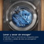 Electrolux EWI7294M2B - Lavadora secadora, 9 kg + 5 kg, 1400 rpm, Blanco - Imagen 4