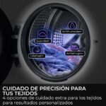 Haier HWD180BD12LGNU-S - Lavadora secadora, 18 kg + 11 kg, 1200 rpm, Azul - Imagen 13