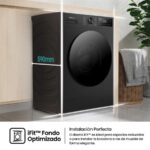 Hisense WD1I1142BBL2 - Lavadora secadora, 11 kg + 7 kg, 1310 rpm, Negro - Imagen 7