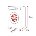 Hisense WD5I1045BWQ - Lavadora secadora, 10.5 kg + 6 kg, Blanco - Imagen 2