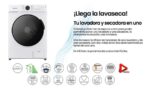 Infiniton WSD-A685B - Lavadora secadora, 8 kg + 6 kg, Blanco - Imagen 2