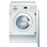 Siemens WK12D322ES - Lavadora secadora integrable, 7 kg + 4 kg, 1200 rpm, Blanco