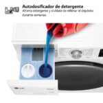 LG F4DR5509A1W - Lavadora secadora, 9 kg + 6 kg, 1400 rpm, Blanco - Imagen 9