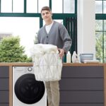 LG F4DR6009A1W - Lavadora secadora, 9 kg + 6 kg, 1400 rpm, Blanco - Imagen 15