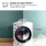 LG F4DR7511AGW - Lavadora secadora, 11 kg + 6 kg, 1400 rpm, Blanco - Imagen 6
