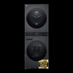 LG WT1210BBF - Lavadora secadora, 12 kg + 10 kg, 1400 rpm, Inox grafito