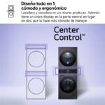 LG WT1210BBF - Lavadora secadora, 12 kg + 10 kg, 1400 rpm, Inox grafito - Imagen 8