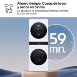 LG WT1210WWF - Lavadora secadora, 12 kg + 10 kg, Blanco - Imagen 5