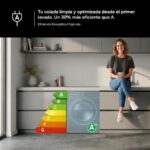 Samsung WD90HG5U34BEEC - Lavadora secadora, 9 kg + 6 kg, 1400 rpm, Blanco - Imagen 6
