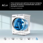 Samsung WD90HG6U94BEU3 - Lavadora secadora, 9 kg + 6 kg, 1400 rpm, Blanca - Imagen 9