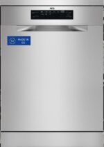 AEG FFB74927ZM - Lavavajillas de libre instalación, 14 servicios, 60 cm, Inox