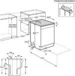 AEG FFB74927ZW - Lavavajillas de libre instalación, 14 servicios, 60 cm, Blanco - Imagen 10