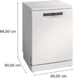 Bosch SMS4ECW28E - Lavavajillas de libre instalación, 14 servicios, 60 cm, Blanco - Imagen 7