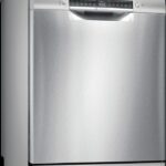 Bosch SMS4EKI06E - Lavavajillas de libre instalación, 13 servicios, 60 cm, Acero antihuellas