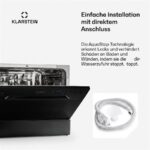 Klarstein Amazonia 6 - Lavavajillas compacto, 6 servicios, 55 cm, Negro - Imagen 4