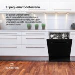 Klarstein Amazonia 6 - Lavavajillas compacto, 6 servicios, 55 cm, Negro - Imagen 7