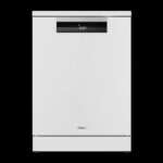 Haier XF 5C4M1W - Lavavajillas de libre instalación, 15 servicios, 60 cm, Blanco