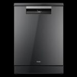 Haier XF 4A4M4PA - Lavavajillas de libre instalación, 14 servicios, 60 cm, Gris