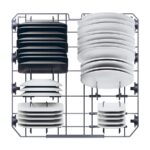 Haier XF 4A4M4PX - Lavavajillas de libre instalación, 14 servicios, 60 cm, Inox - Imagen 7