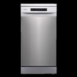 Hisense HS543D10X - Lavavajillas de libre instalación, 11 servicios, 45 cm, Inox
