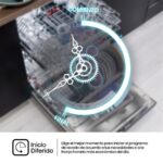 Hisense HS543D10X - Lavavajillas de libre instalación, 11 servicios, 45 cm, Inox - Imagen 7