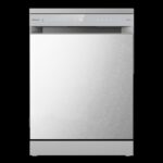 Hisense HS673A90X - Lavavajillas de libre instalación, 16 servicios, 60 cm, Inox
