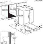 AEG GI8200X5TN - Lavavajillas integrable, 14 servicios, 59.6 cm, Sin panelar - Imagen 2