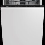 Beko DIS35023 - Lavavajillas integrable, 10 servicios, 45 cm, Sin panelar