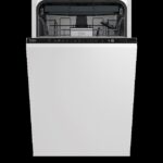 Beko DIS48120 - Lavavajillas integrable, 11 servicios, 45 cm, Sin panelar
