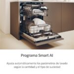 Haier XS 4A4M3PB - Lavavajillas integrable, 14 servicios, 60 cm, Sin panelar - Imagen 7