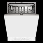 Hisense HV16D5 - Lavavajillas integrable, 16 servicios, 60 cm, Sin panelar