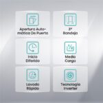 Hisense HV543D10 - Lavavajillas integrable, 11 servicios, 45 cm, Sin panelar - Imagen 4