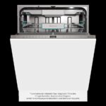 Hisense HV673A65 - Lavavajillas integrable, 16 servicios, 60 cm, Sin panelar