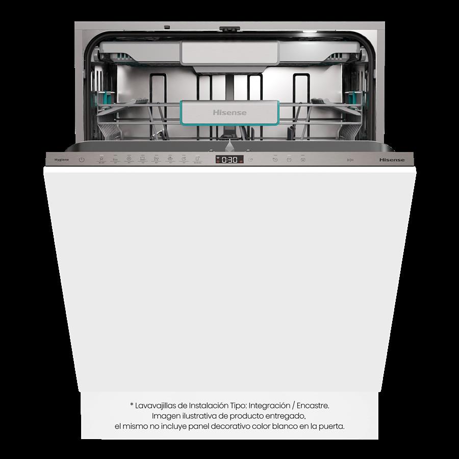 lavavajillas-integrable-hisense-hv673a65-16-servicios-7-prog-1588528-1 Hisense HV673A65 - Lavavajillas integrable, 16 servicios, 60 cm, Sin panelar - Imagen 1