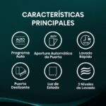 Hisense HV673A65 - Lavavajillas integrable, 16 servicios, 60 cm, Sin panelar - Imagen 3
