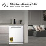LG DF142FW - Lavavajillas de libre instalación, 14 servicios, 60 cm, Blanco - Imagen 9