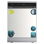 Cecotec Aguazero 6550 Inox - Lavavajillas de libre instalación, 60 cm, Gris