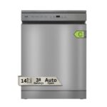 VOK EVD-14FCSADN - Lavavajillas de libre instalación, 14 servicios, 60 cm, Inox