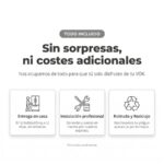 VOK EVD-14FCWADN - Lavavajillas de libre instalación, 14 servicios, 60 cm, Blanco - Imagen 2