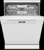 Miele G7600SCBRWS - Lavavajillas de libre instalación, 14 servicios, 60 cm, Blanco brillante