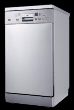 OK ODW 4551-1 E FS - Lavavajillas de libre instalación, 10 servicios, 45 cm, Plata