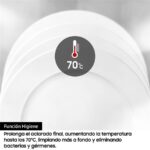 Samsung DW60M6050FS - Lavavajillas de libre instalación, 14 servicios, 60 cm, Inox - Imagen 3