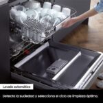Samsung DW60M6050FS - Lavavajillas de libre instalación, 14 servicios, 60 cm, Inox - Imagen 5