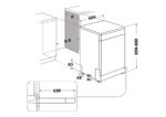 Whirlpool W7F HP43 - Lavavajillas de libre instalación, 15 servicios, 60 cm, Blanco - Imagen 16