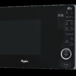 Microondas con grill - Whirlpool MWF421SL, 800W, 6 niveles, Función Grill, 25 l, Negro