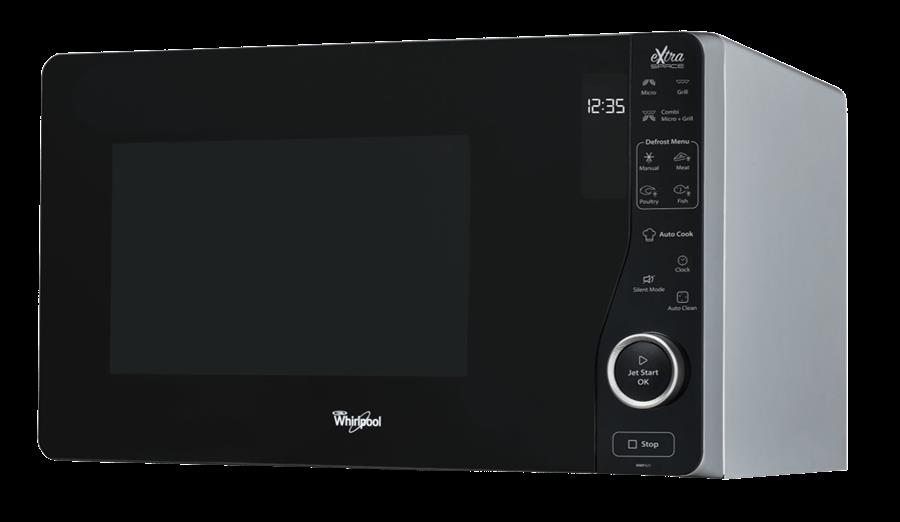 microondas-con-grill-whirlpool-mwf421sl-800w-6-niveles-funci-1328278-1 Microondas con grill - Whirlpool MWF421SL, 800W, 6 niveles, Función Grill, 25 l, Negro - Imagen 1