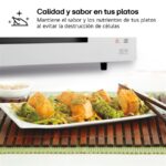 Microondas con horno - LG MJ3965BPH, 39 L, Horno 4 en 1, Tecnología Smart Inverter - Imagen 9