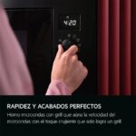 Microondas integrable - AEG OS5MG20EB, 1000 W, 5 potencia, 20 l, Negro - Imagen 6