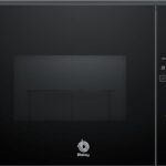 Microondas integrable - Balay 3CG5172N2, 800 W, 5 niveles, 20 l, Negro