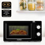 Microondas - MEDION MD 11475, 700 W, 5 potencia, 20 l, Negro - Imagen 3